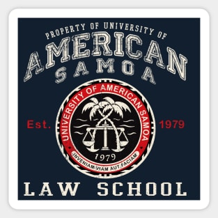 Property of University of American Samoa Law School Sticker